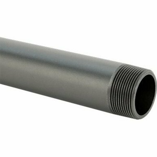 Bsc Preferred Thick-Wall Seamless Steel Pipe Threaded on Both Ends 1-1/2 Pipe Size 22 Long 5016T235